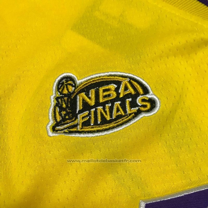 Maillot Los Angeles Lakers Kobe Bryant #8 Icon 1999-00 Finals Bound Jaune